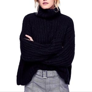 Chunky wool blend sweater